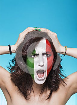 Disappointed italian supporter for FIFA 2014