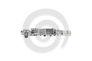 Disassembled USB flash drive