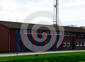 Disaster Prevention Center in the Town Walsrode, Lower Saxony