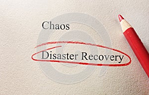 Disaster Recovery