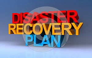 disaster recovery plan on blue