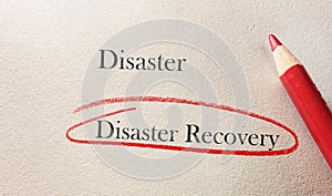 Disaster recovery