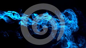 Disasterous smoke effect. Strange image.