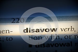 Disavow