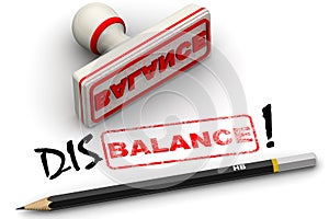 Disbalance! Corrected seal impression