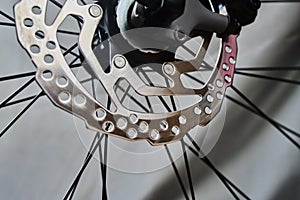Disc brake of the sport bike