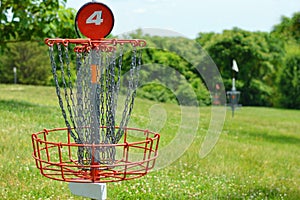 Disc Golf Basket