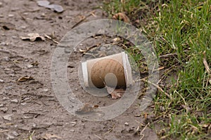 Discarded Drinks Cup