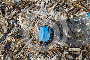 Discarded plastic pet bottle 4