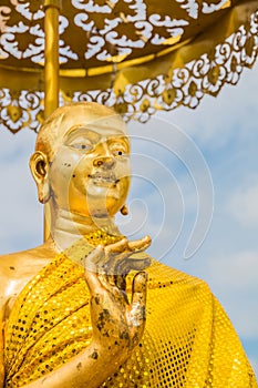 the disciple of buddha statute