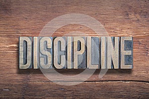 Discipline word wood