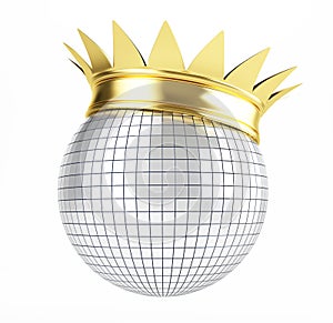 Disco ball crown