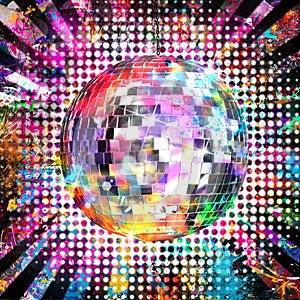 Disco ball photo