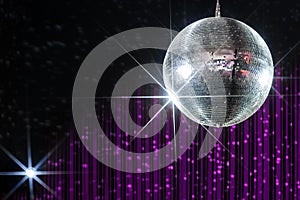 Disco ball nightclub