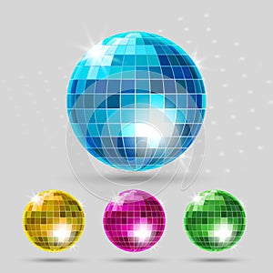 Disco ball set