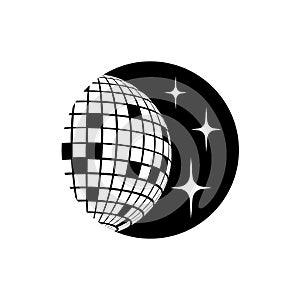Disco ball Vector icon