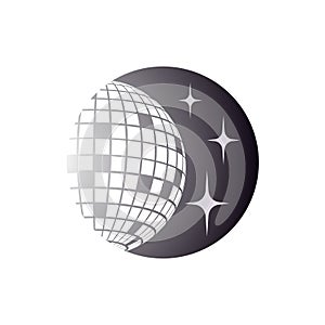 Disco ball Vector icon Disco ball Vector icon Disco ball Vector icon