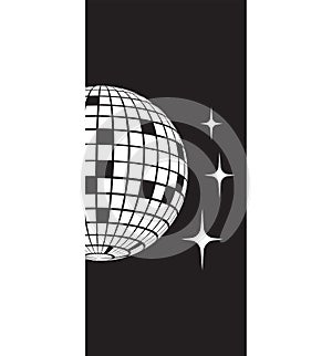 Disco ball Vector icon Disco ball Vector icon Disco ball Vector icon
