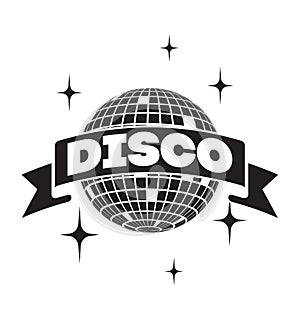 Disco ball Vector icon