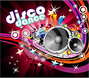 Disco Dance Background