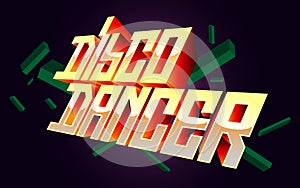 Disco Dancer T-Shirt Design