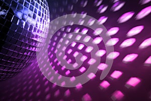 Disco lights background