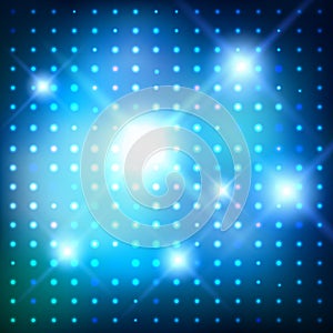 Disco lights. Vector background