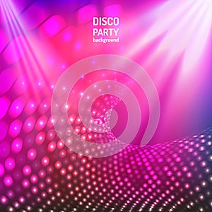 Disco party background