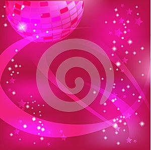 Disco party background