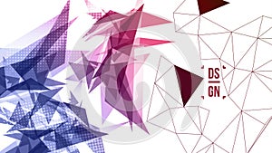 Disco Party Poster Background Template - Vector Illustration