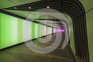 Disco Tunnel at King's Cross St. Pancras station