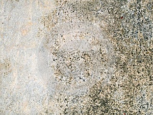 Discolored concrete photo