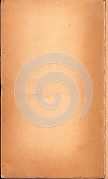Discolored Vintage Print Book End Paper