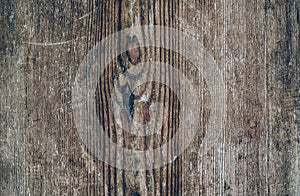 Discolored wooden texture. Vintage rustic style. Natural surface, background and wallpaper
