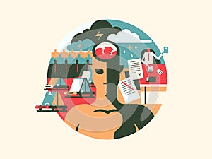 Discomfort and stress