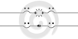 Disconnected wi fi or wire. Internet loss