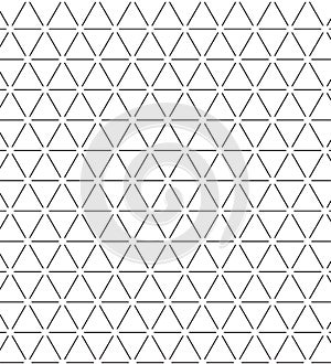 DISCONTINUED TRIANGLE CELL SEAMLESS VECTOR PATTERN.