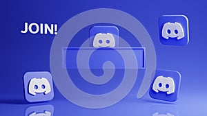 Discord Banner with logo