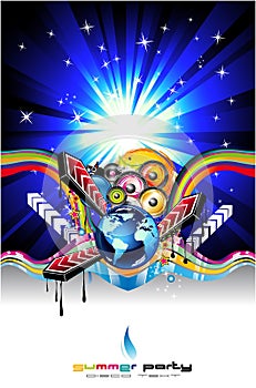 Discoteque Event Flyer