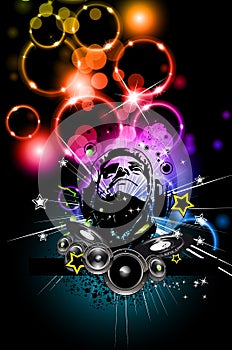 Discoteque Music Flyer