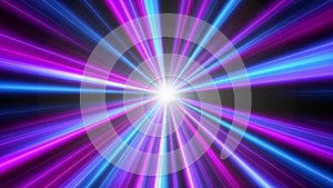 Discotheque neon lights abstract color lines fix pattern