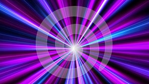 Discotheque neon lights abstract color lines motion pattern