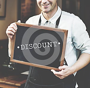 Discount Consumerism Price Promotion Graphic Concept