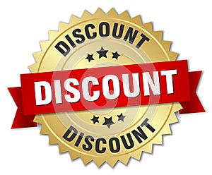 Discount 3d gold badge