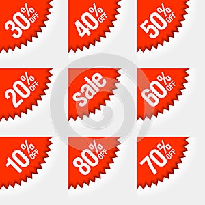 Discount labels