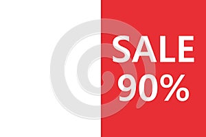 Discount offer price label, symbol for advertising campaign in retail, sale promo marketing, 50% off discount sticker