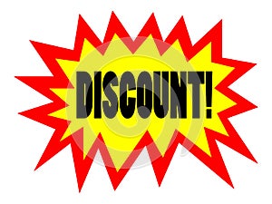 Discount tag - illustration