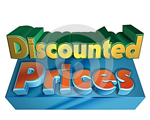 Discounted prices