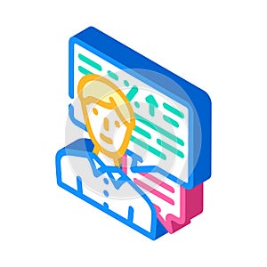 discounts of season sales isometric icon vector illustration