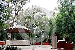 Charming Kiosk in Alameda Park, San Luis de la Paz, Guanajuato photo